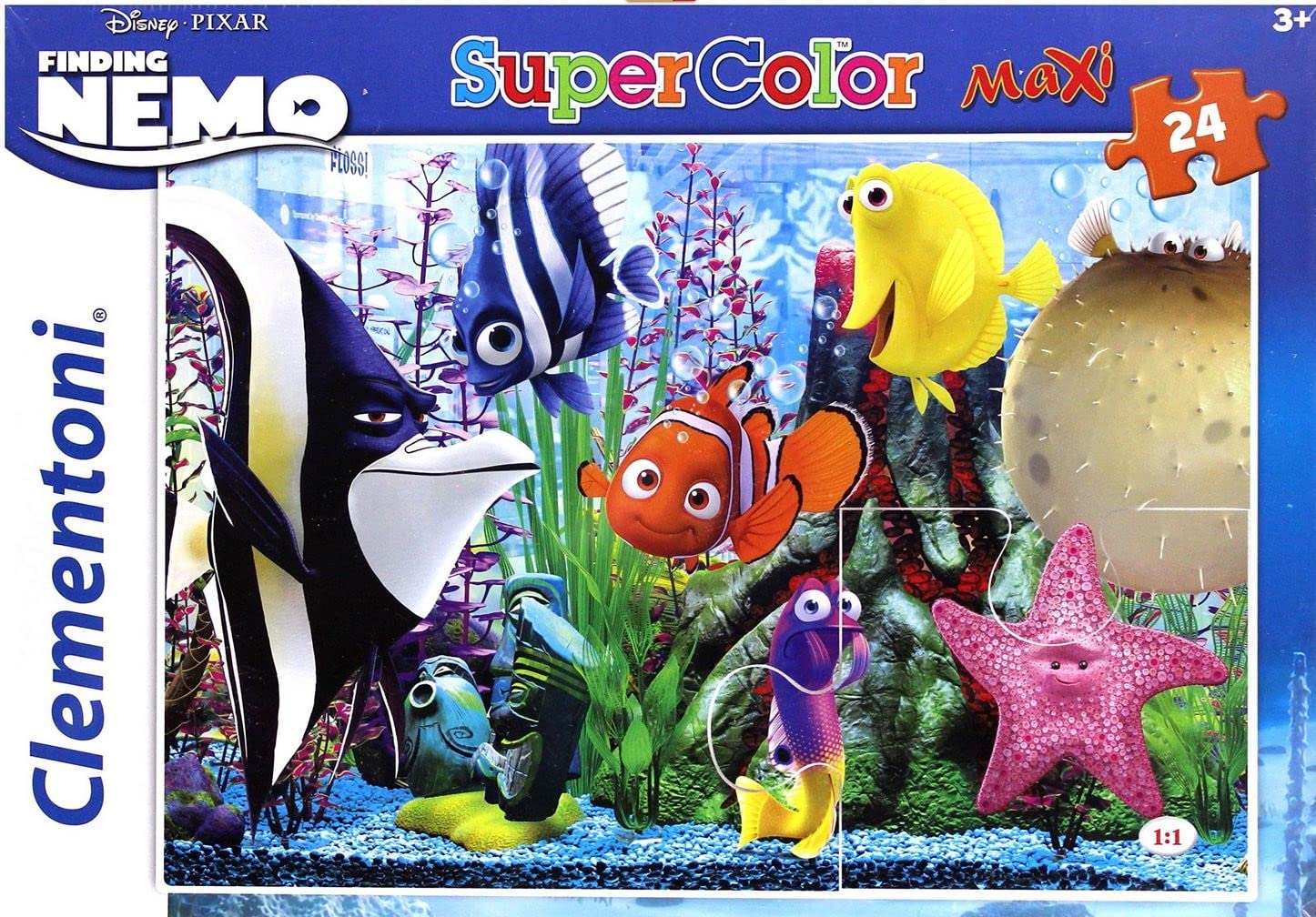 Clementoni 24472.0 - Maxi 24 T Nemo, Puzzle: Amazon.de: Spielzeug